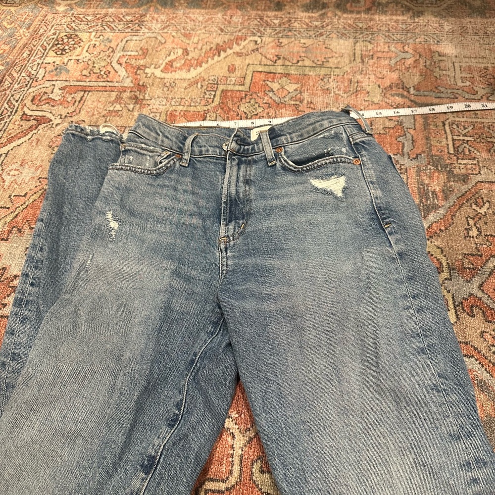 Citizens Of Humanity Light Blue Distressed Jeans - Olivia